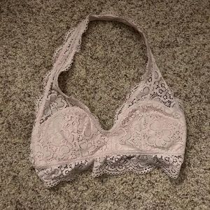 Aerie halter lace bralette
